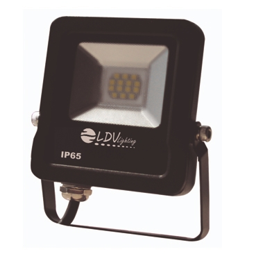 LDVlighting 561001CW PROJECTOR LED EXT. GADES 10W 6000K IP65 NEGRE